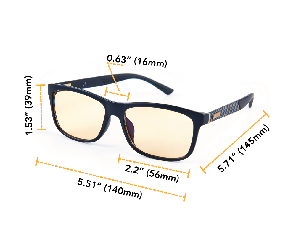 Shift Lumin night driving glasses dimensions