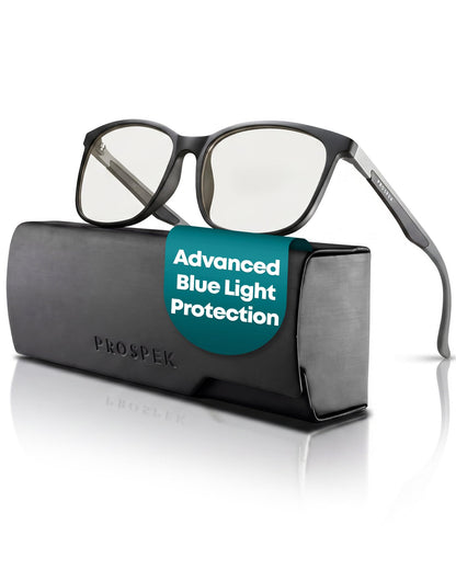Carbon — blue light blocking glasses, main product photo
