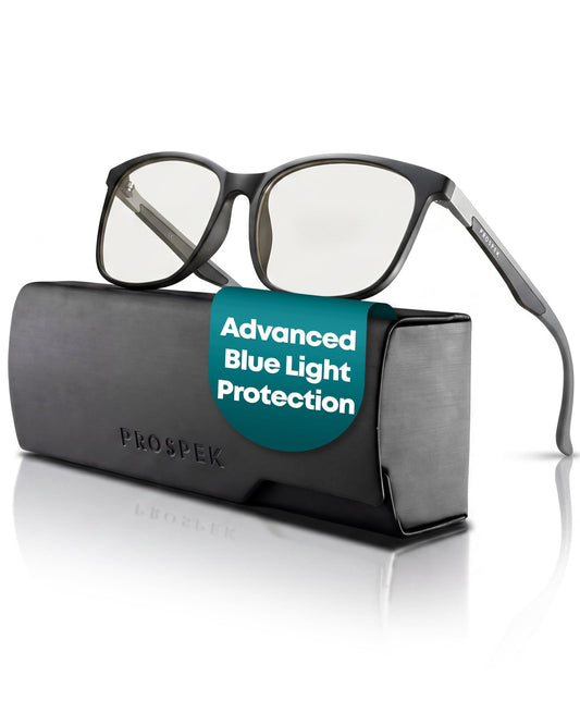 Carbon — blue light blocking glasses, main product photo