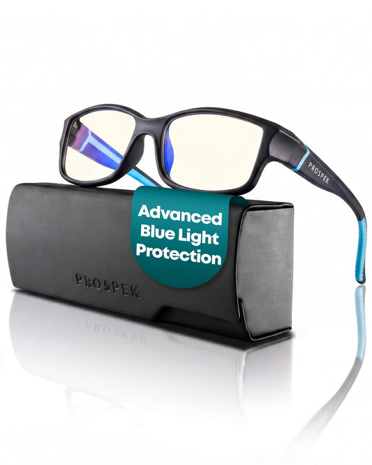 Peak — blue light blocking glasses, main product photo