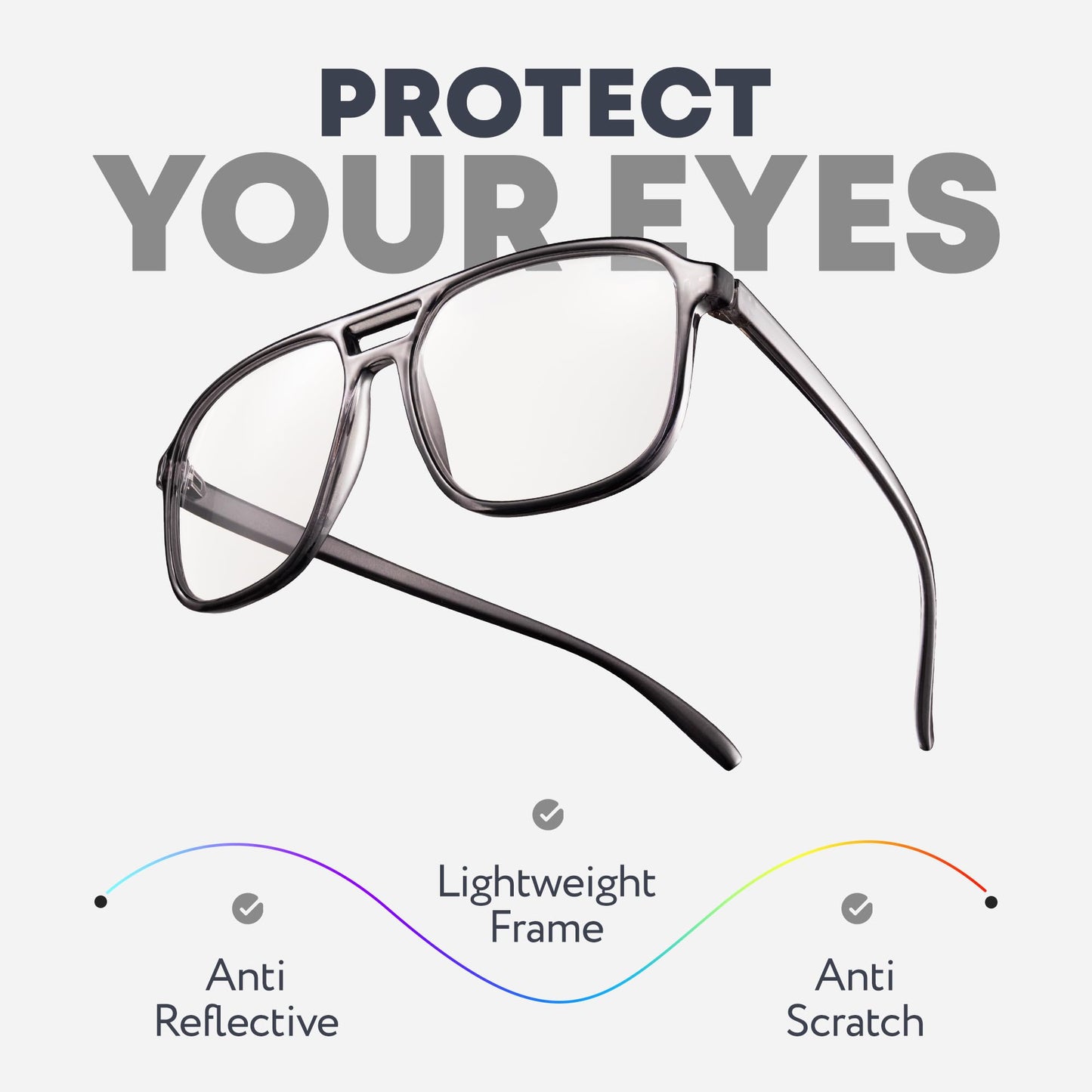 SHADOW — Blue Light Glasses — product detail image 4
