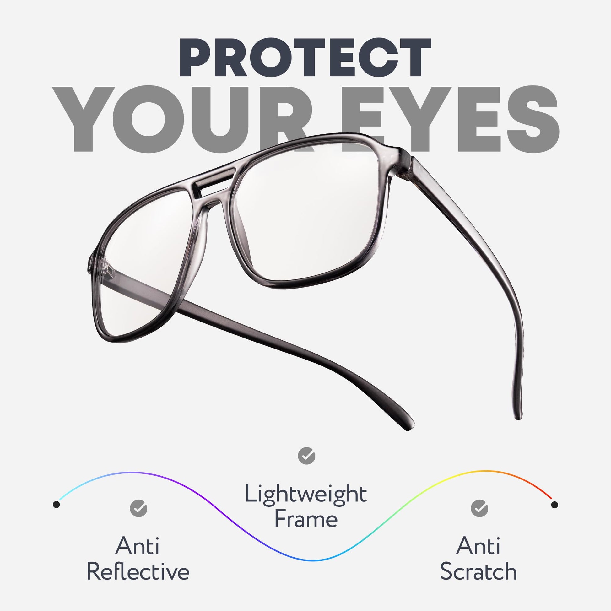SHADOW — Blue Light Glasses — product detail image 4