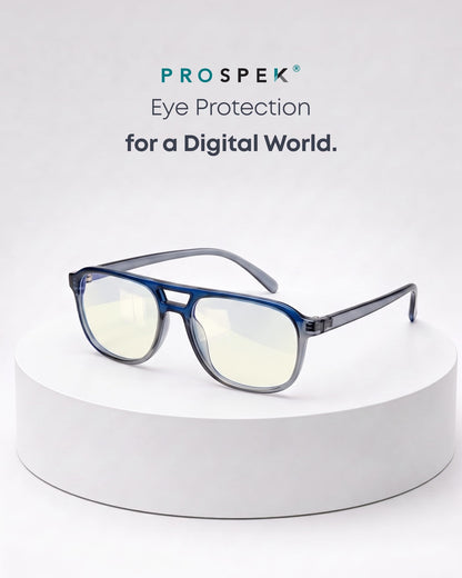 VIENTO — Blue Light Glasses (Blue) — product detail image 5