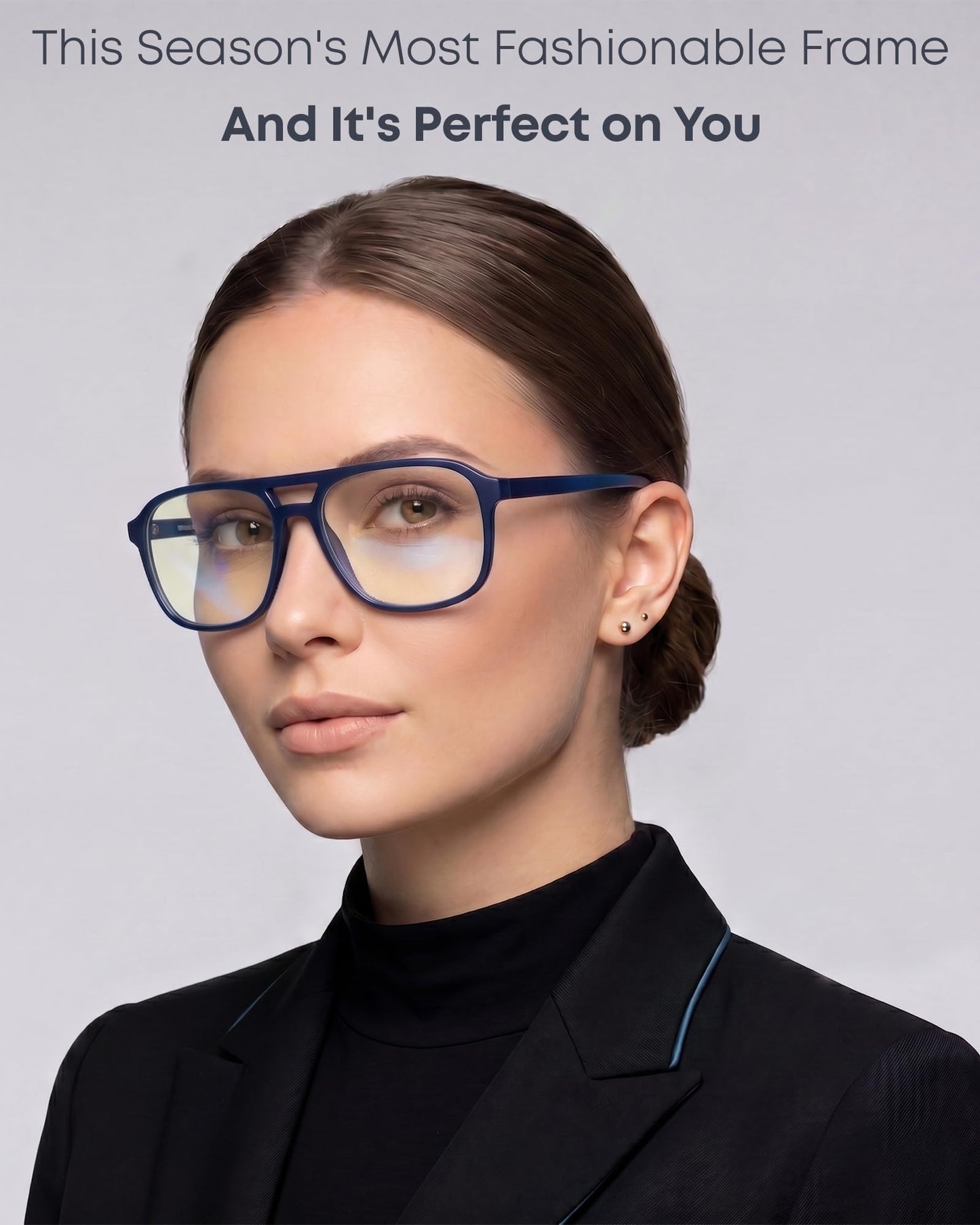 VIENTO — Blue Light Glasses (Blue) — product detail image 1