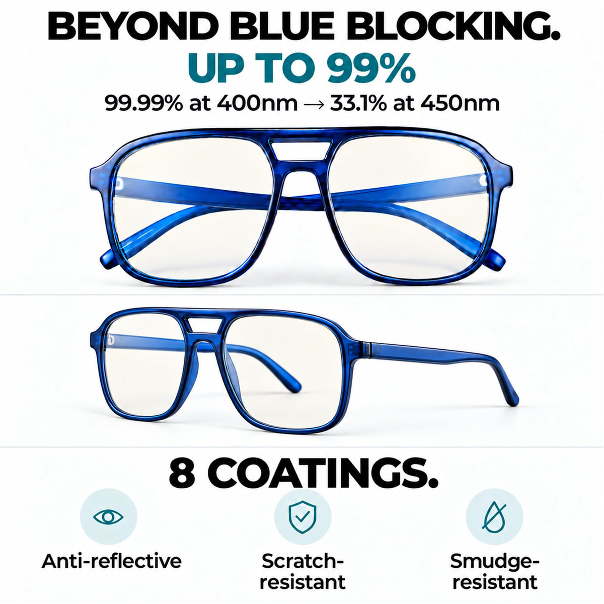 VIENTO — Blue Light Glasses — product gallery image 2