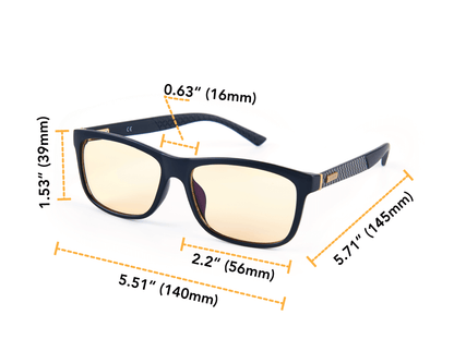 Shift Lumin night driving glasses dimensions