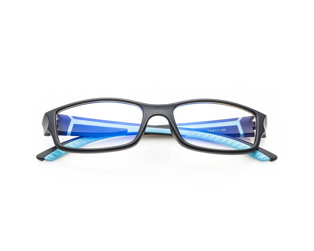 Peak blue light blocking computer glasses