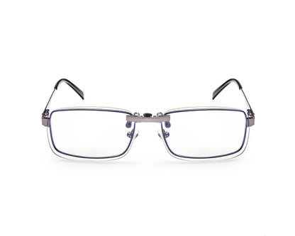 Pro blue light blocking clip-on glasses